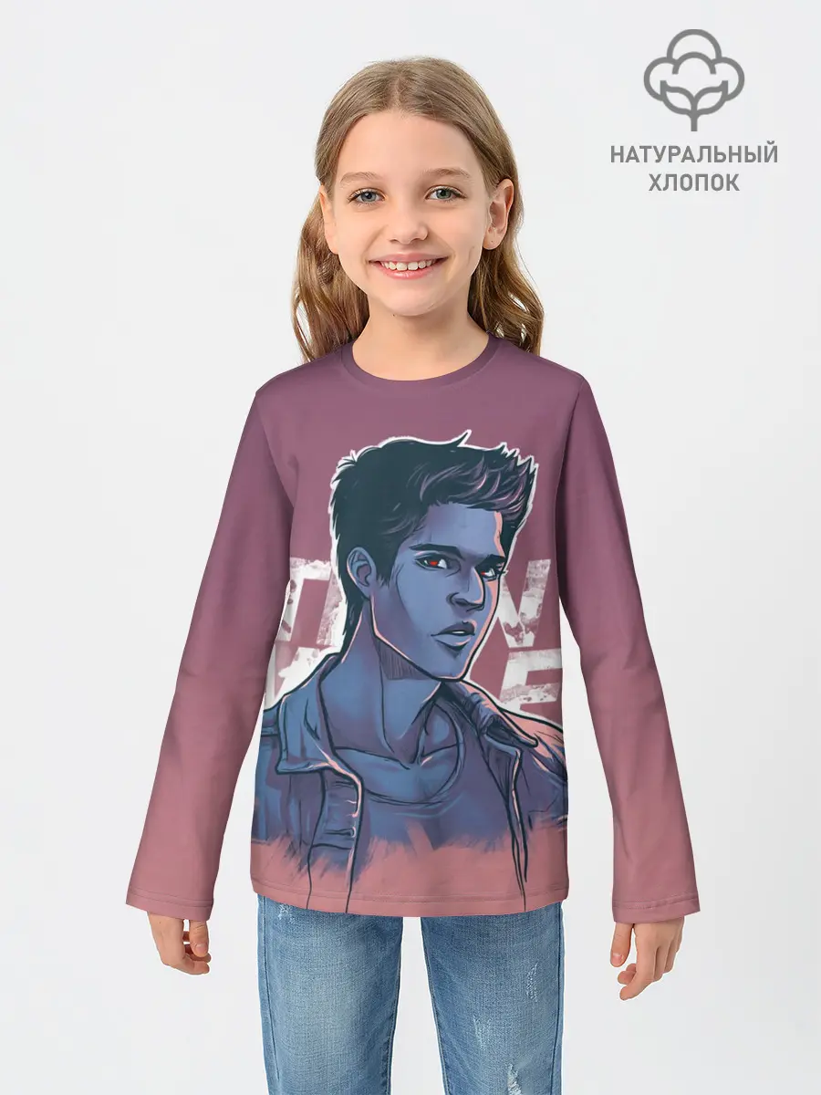 Детский лонгслив / Teen Wolf Scott McCall