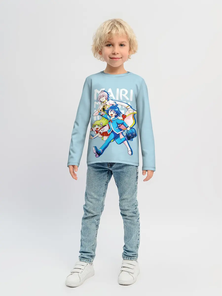 Детский лонгслив / Mairimashita!