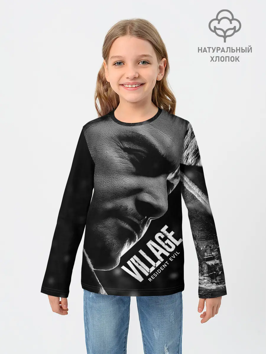 Детский лонгслив / RESIDENT EVIL 8 VILLAGE
