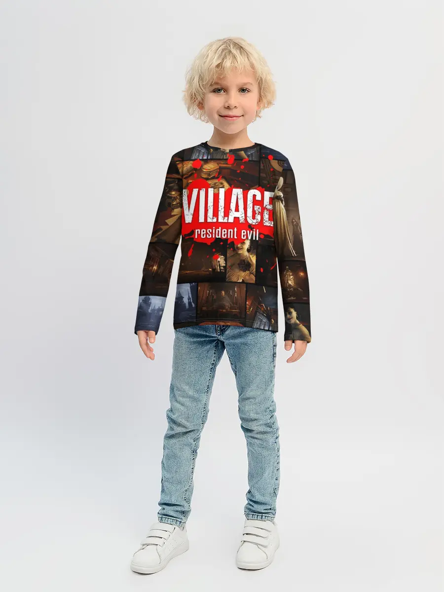 Детский лонгслив / RESIDENT EVIL 8 VILLAGE