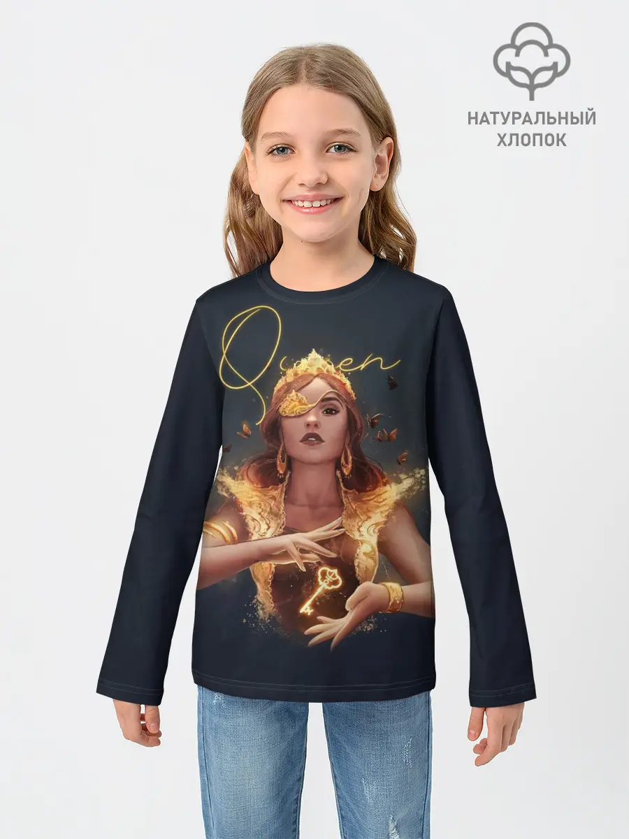 Детский лонгслив / Queen