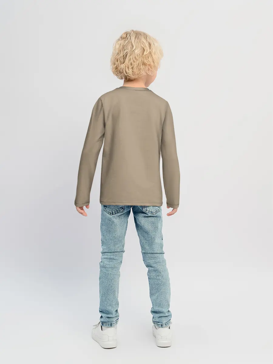 Детский лонгслив / Крутись