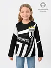Детский лонгслив / JUVENTUS / ЮВЕНТУС / ПОЛОСЫ