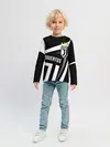 Детский лонгслив / JUVENTUS / ЮВЕНТУС / ПОЛОСЫ