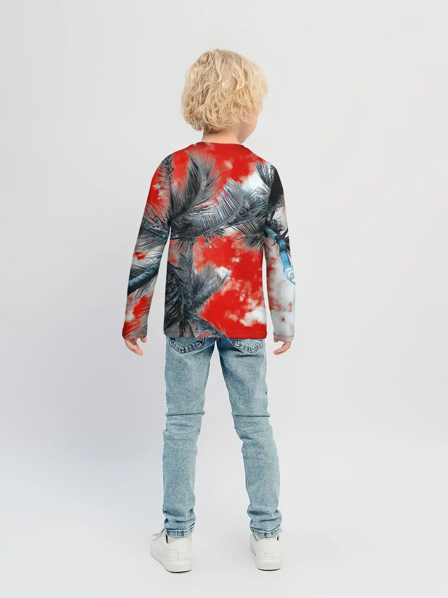 Детский лонгслив / Tropics Inverted