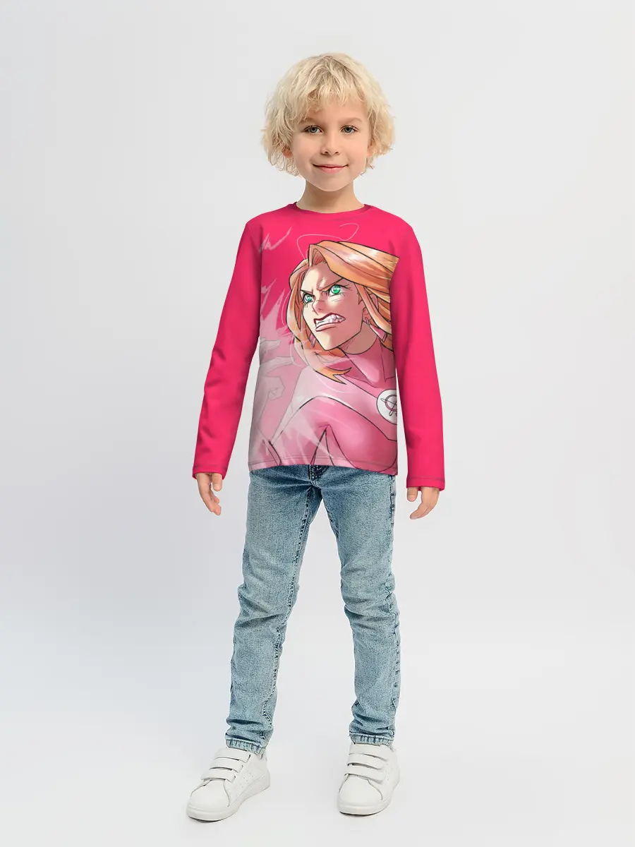 Детский лонгслив / Атом Ева