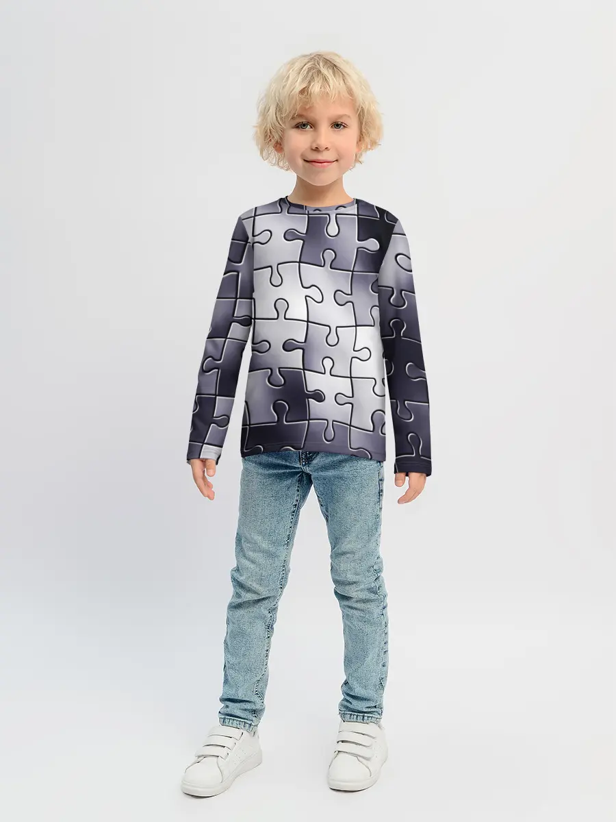 Детский лонгслив / Пазлы