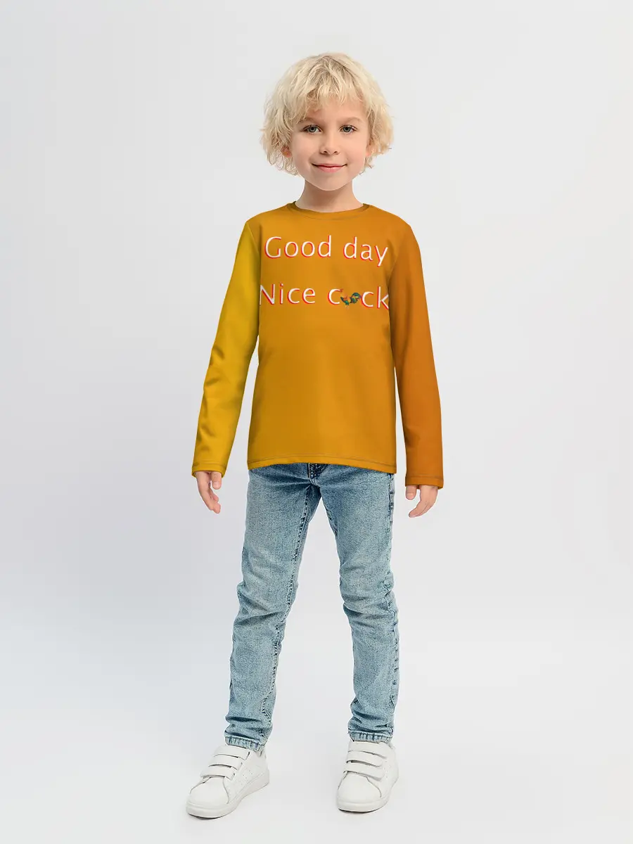 Детский лонгслив / Cock