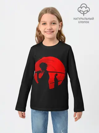 Детский лонгслив / Samurai Sunset