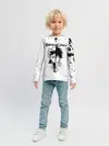 Детский лонгслив / Аста | Юно Чёрный клевер