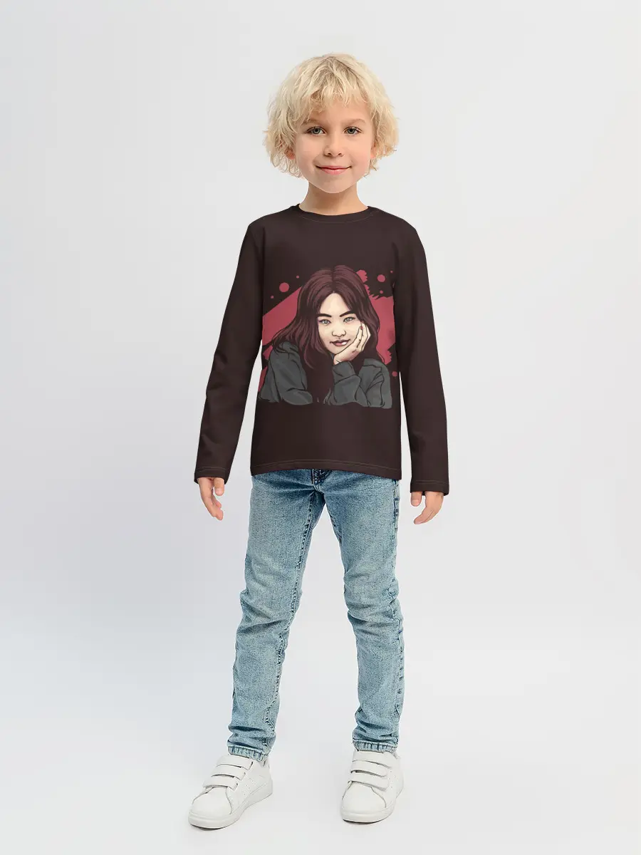 Детский лонгслив / Милая Дженни