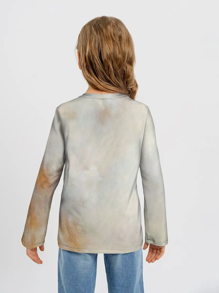 Детский лонгслив / Розэ маслом