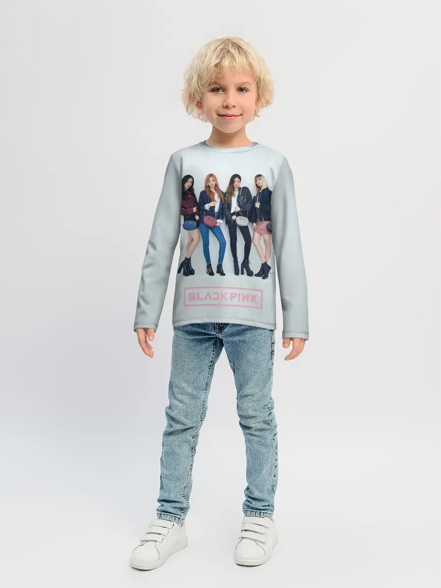 Детский лонгслив / Blackpink Squad