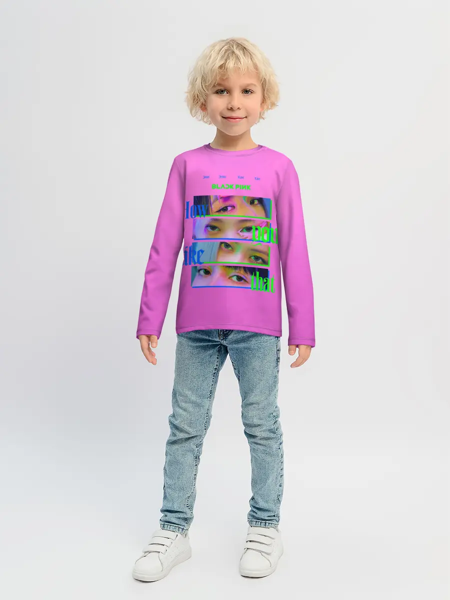 Детский лонгслив / How you like that