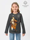 Детский лонгслив / Furry fox