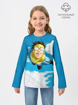 Детский лонгслив / Неуязвимый