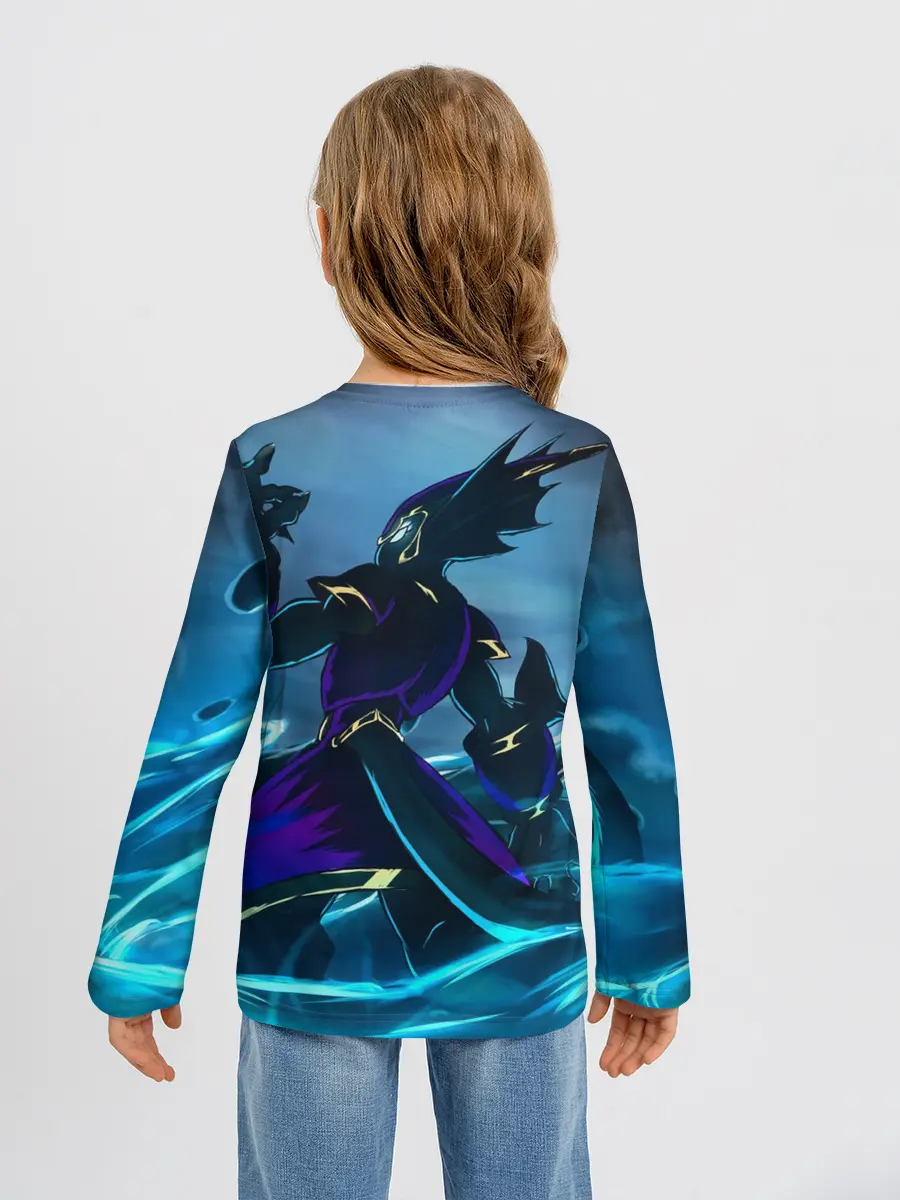 Детский лонгслив / Демон