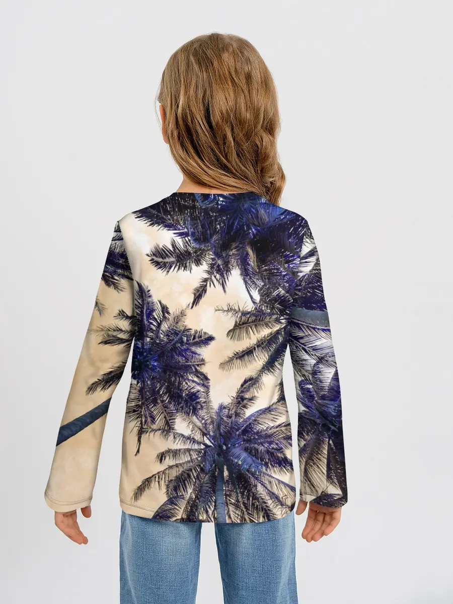 Детский лонгслив / Тропики