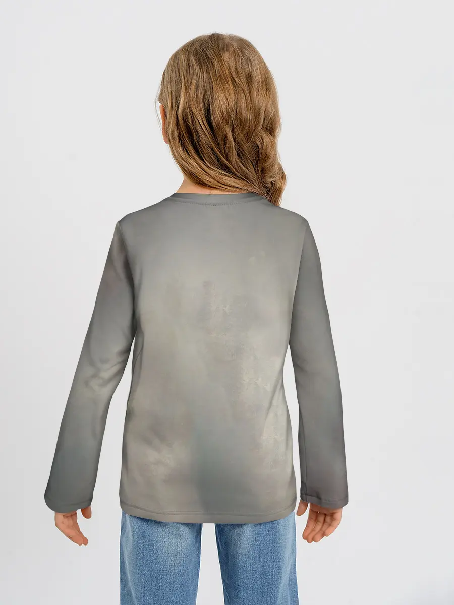 Детский лонгслив / Лиса маслом