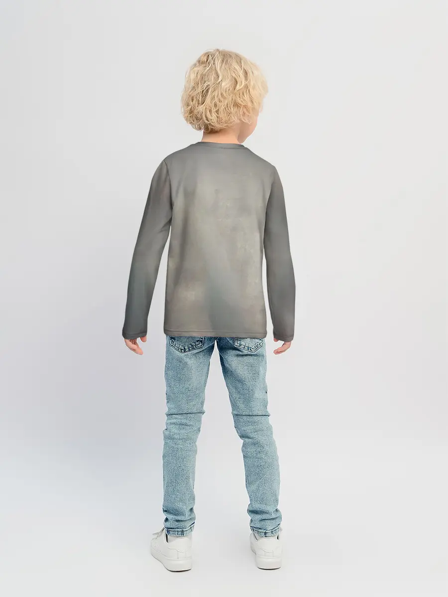 Детский лонгслив / Лиса маслом