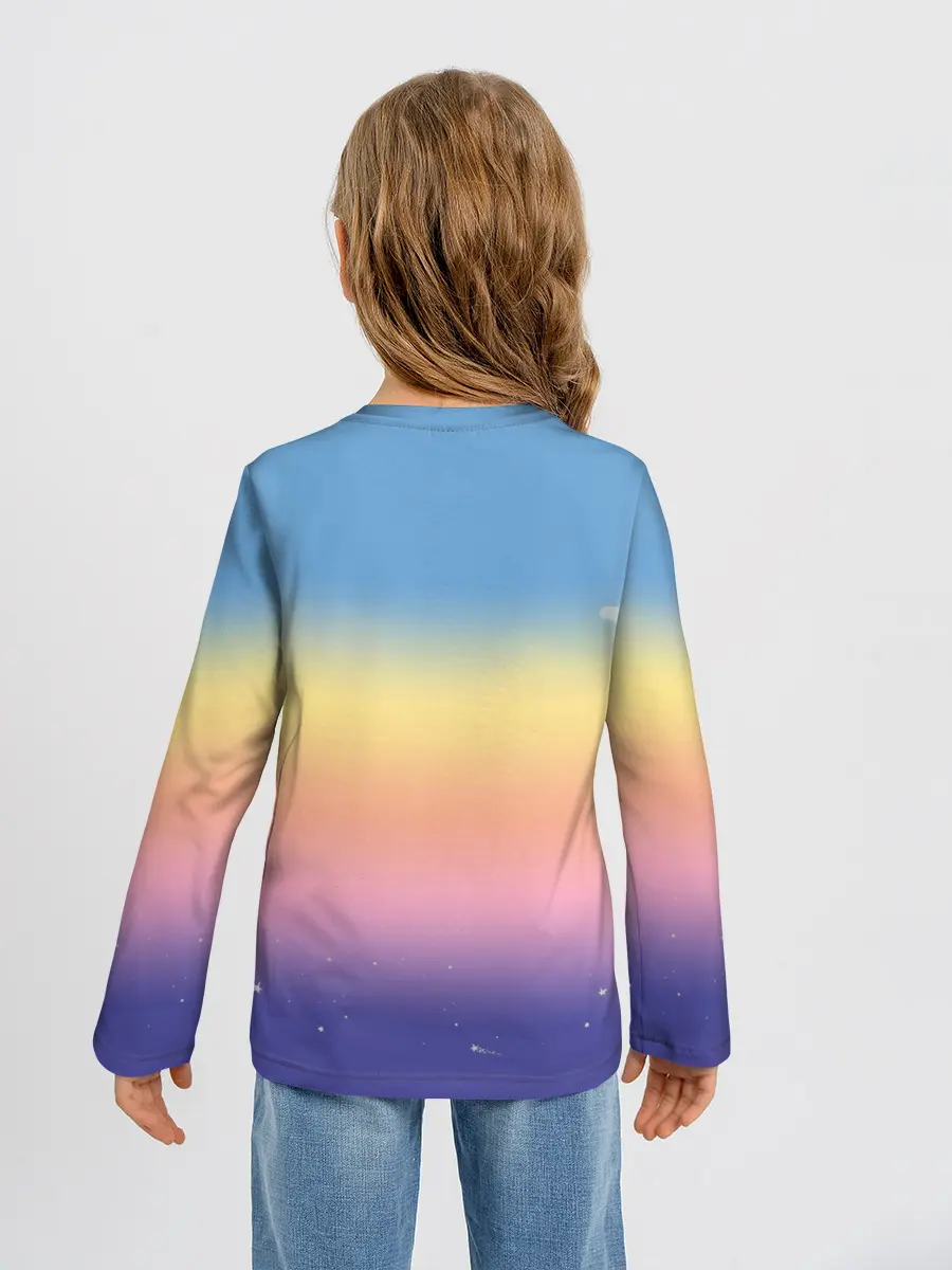 Детский лонгслив / Animal crossing world