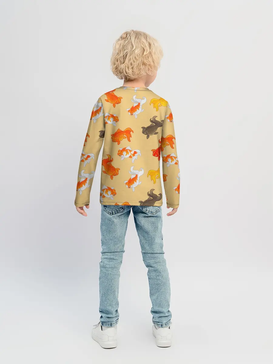 Детский лонгслив / Рыбки