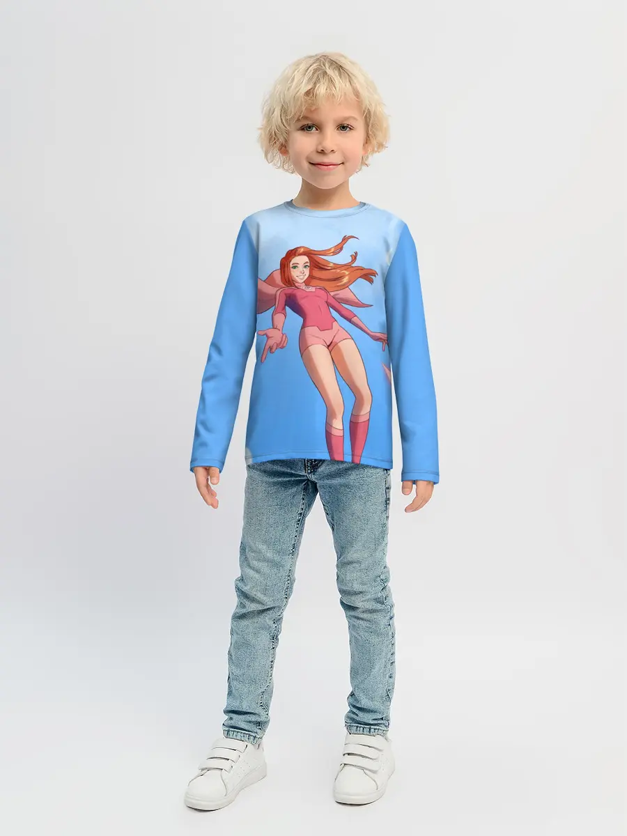 Детский лонгслив / Атомная Ева