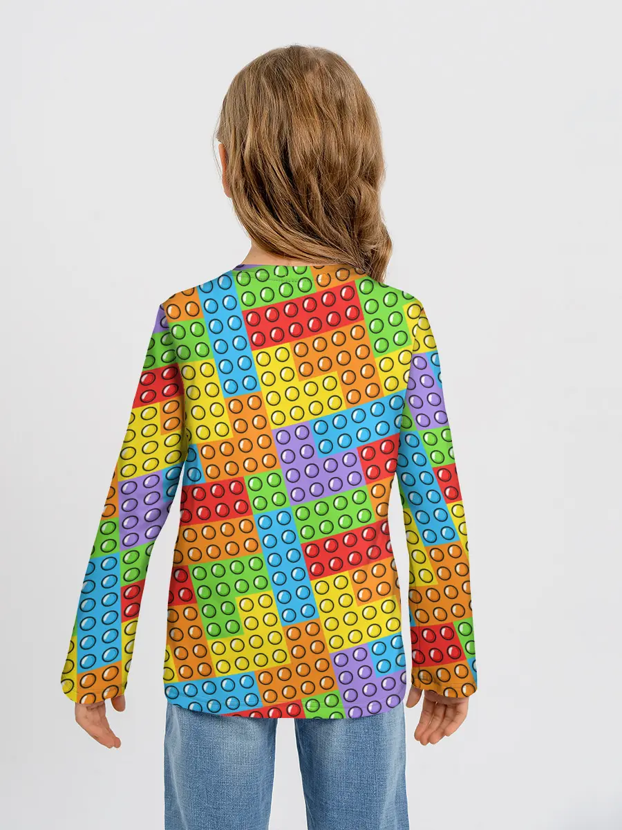 Детский лонгслив / POP IT / SIMPLE DIMPLE