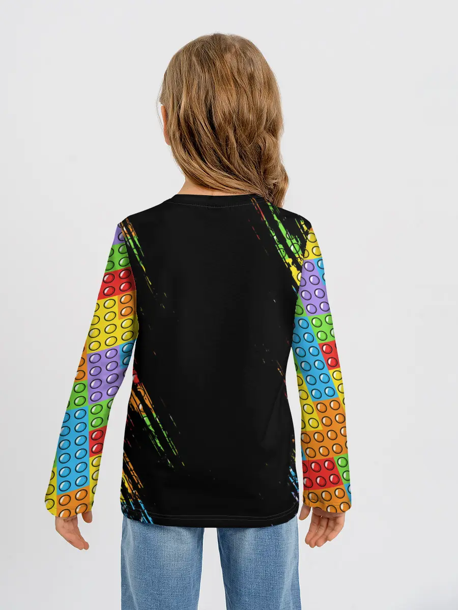 Детский лонгслив / POP IT / SIMPLE DIMPLE