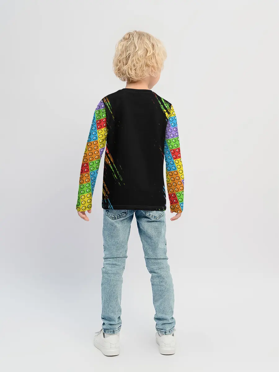 Детский лонгслив / POP IT / SIMPLE DIMPLE