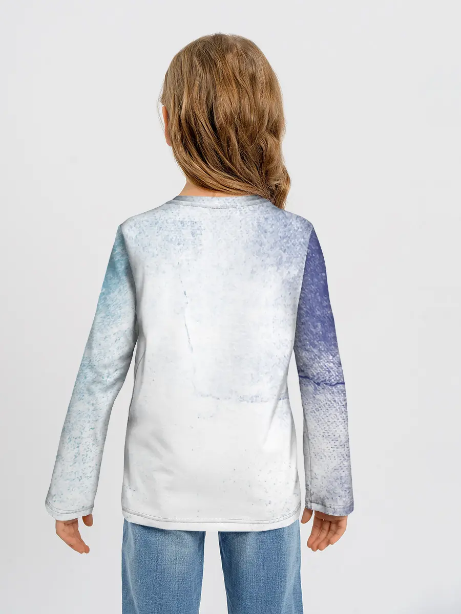 Детский лонгслив / Стена Аста Чёрный клевер