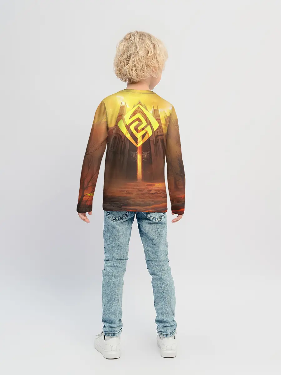 Детский лонгслив / GENSHIN INPACT, Zhong li