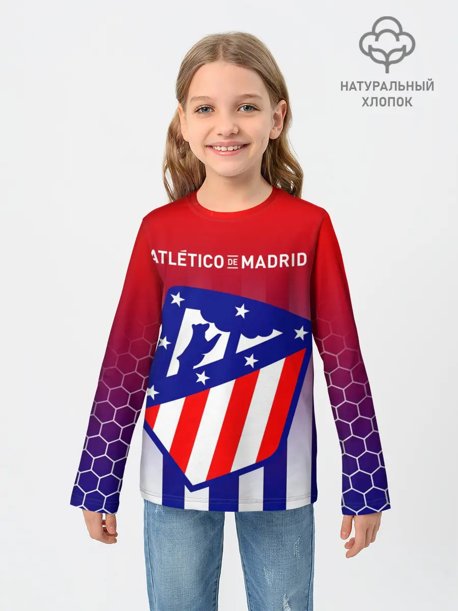 Детский лонгслив / ATLETICO DE MADRID / АТЛЕТИКО