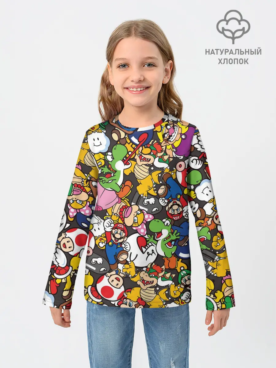 Детский лонгслив / Capcom World