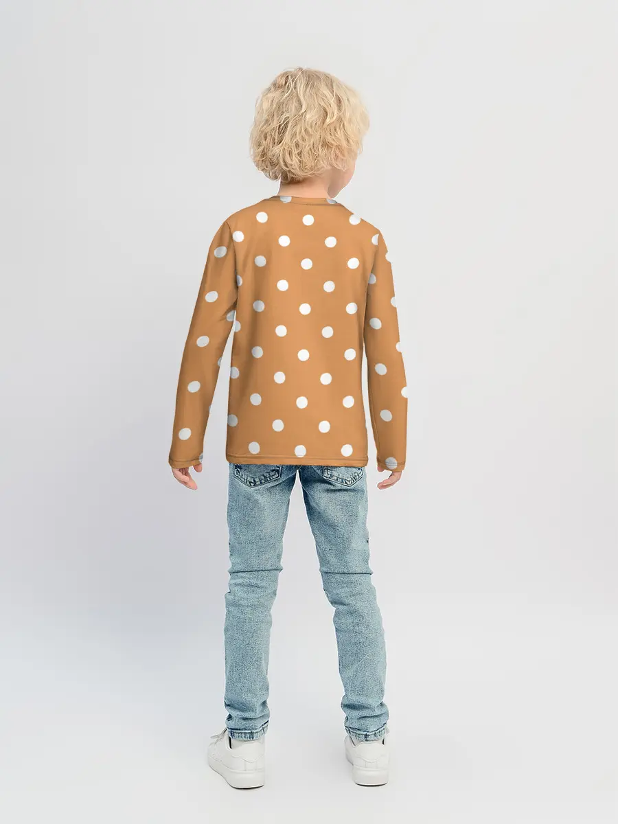 Детский лонгслив / Furry fox guy