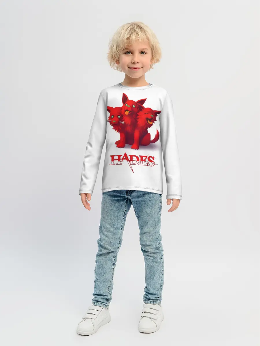 Детский лонгслив / Hades wolf