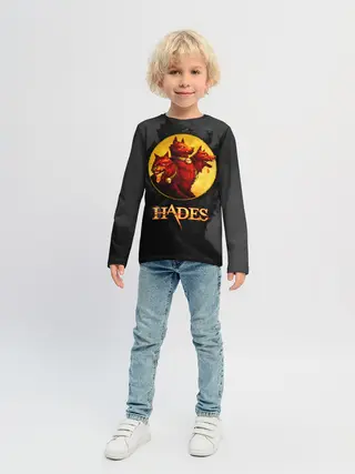Детский лонгслив / Hades wolf