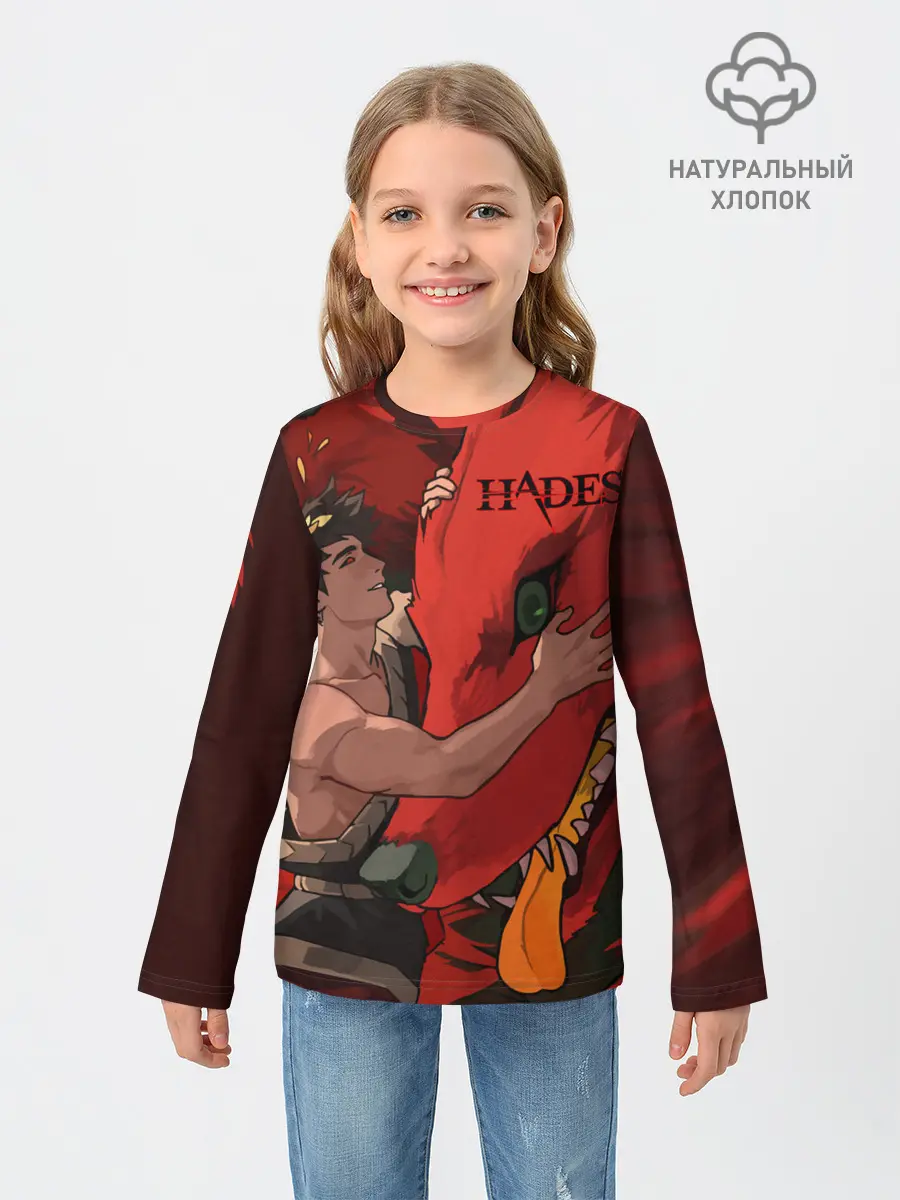 Детский лонгслив / Hades Zagreus