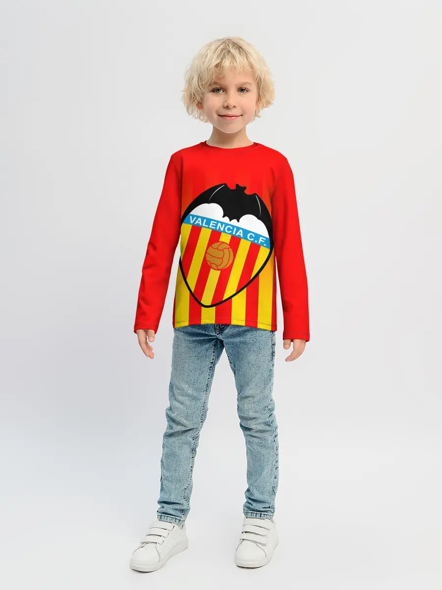 Детский лонгслив / FC VALENCIA / ФК ВАЛЕНСИЯ