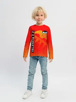 Детский лонгслив / FC VALENCIA / ФК ВАЛЕНСИЯ