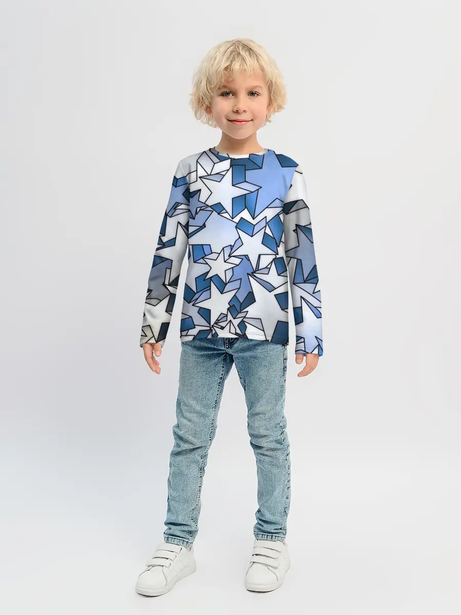 Детский лонгслив / Магические звезды