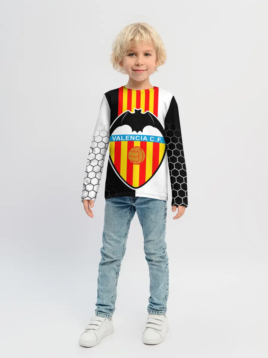 Детский лонгслив / FC VALENCIA / ФК ВАЛЕНСИЯ