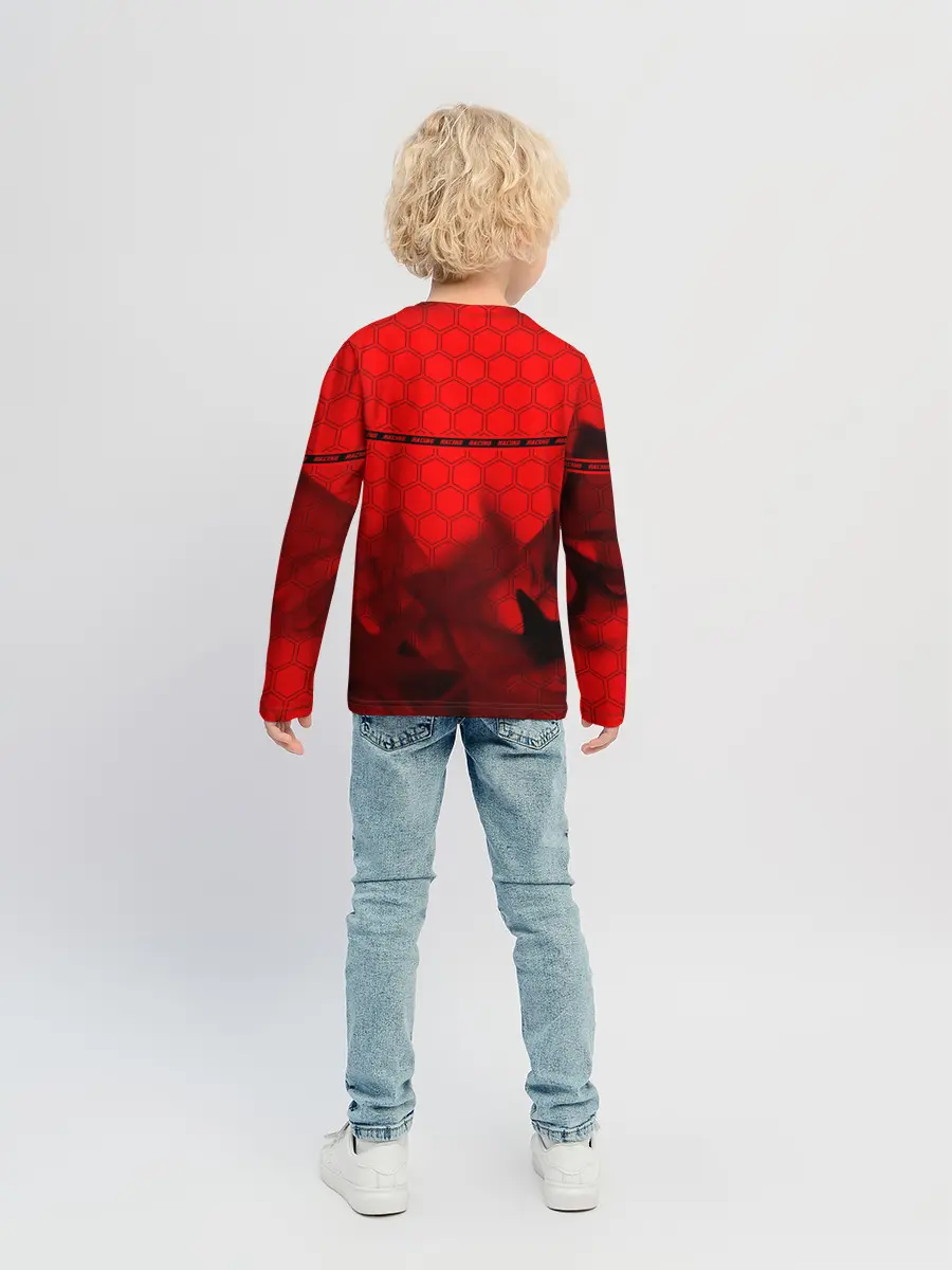 Детский лонгслив / Audi - Racing