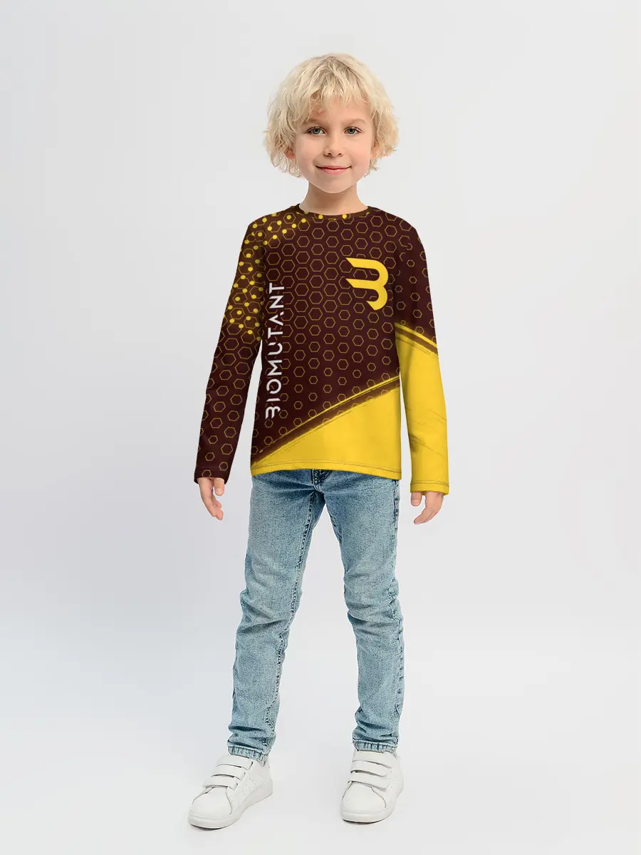 Детский лонгслив / Биомутант - Краска
