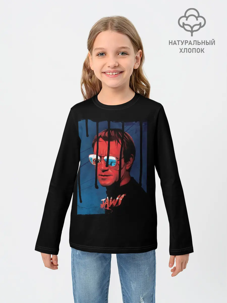 Детский лонгслив / Jaws