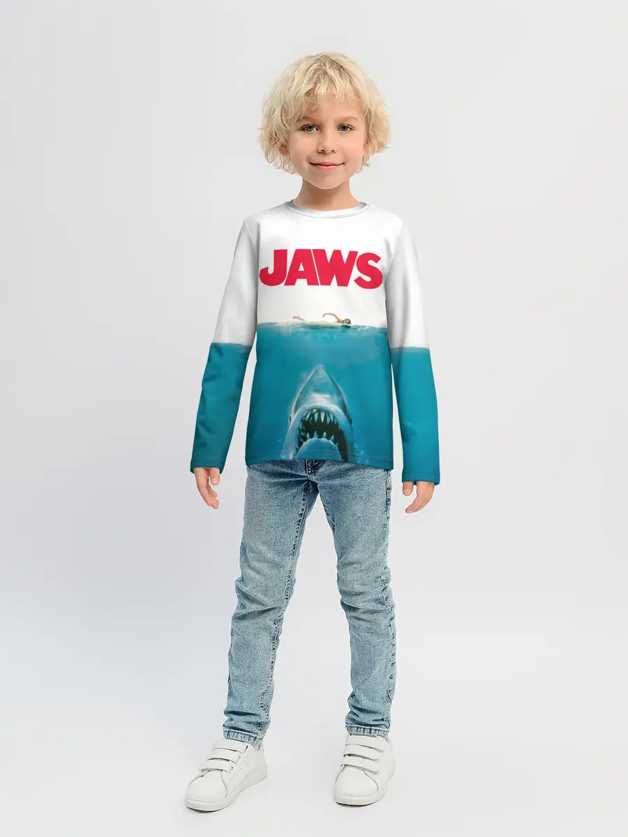 Детский лонгслив / Jaws 1975