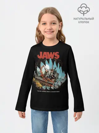Детский лонгслив / Jaws cinema