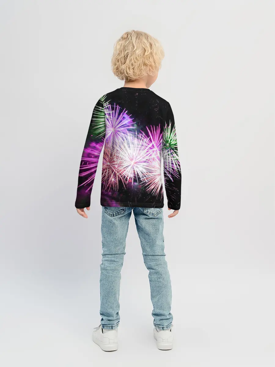 Детский лонгслив / Салют