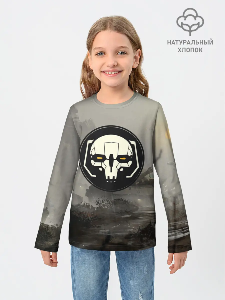 Детский лонгслив / SkulMech