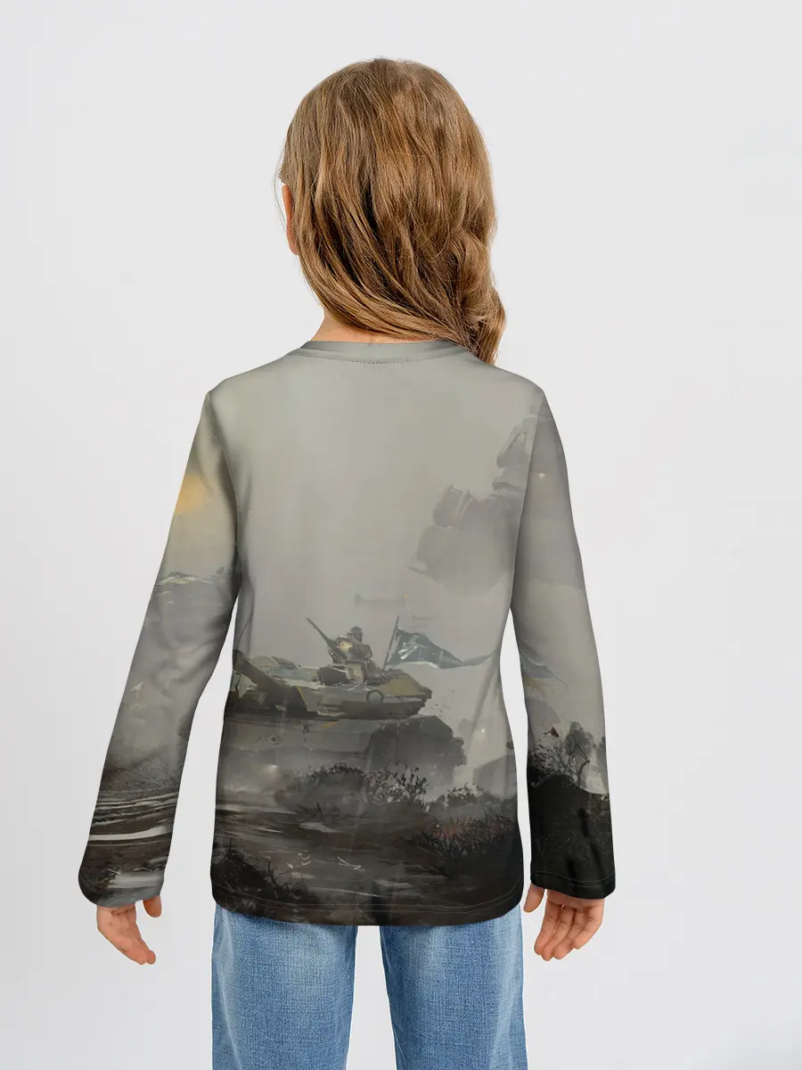 Детский лонгслив / SkulMech